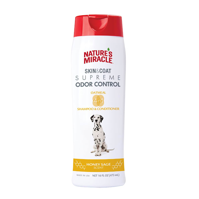 Nature's miracle skin and coat supreme odor control clearance