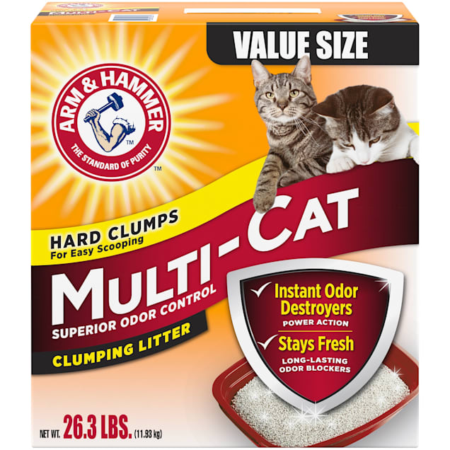 Arm & Hammer MultiCat Superior Odor Control Scented Clumping Cat