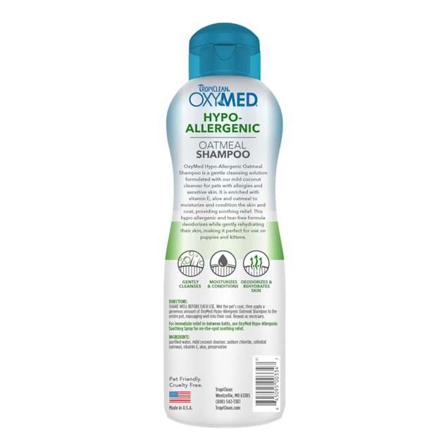 Hypoallergenic oatmeal dog shampoo cheap