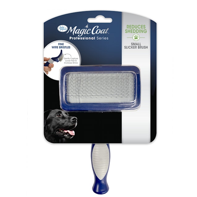 Four Paws Magic Coat Dog Small Slicker Brush, 4" L X 7" W X 3" H - Carousel image #1