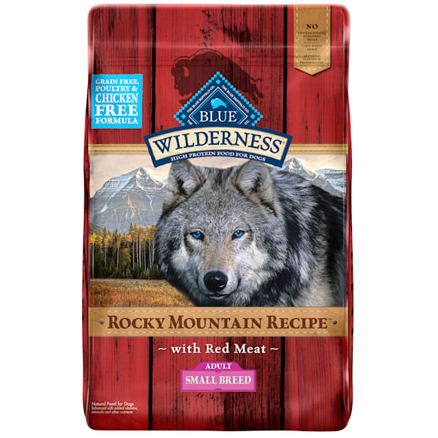 Blue Buffalo Blue Wilderness Rocky Mountain Recipe Small Breed Adult Red Meat Dry Dog Food, 10 lbs. - Carousel image #1