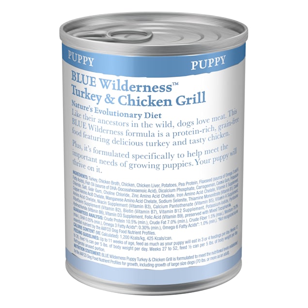 Blue buffalo wet dog food puppy 2025