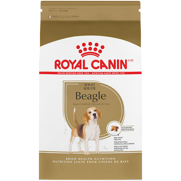 Royal Canin Breed Health Nutrition Beagle Adult Dry Dog Food, lbs. Petco