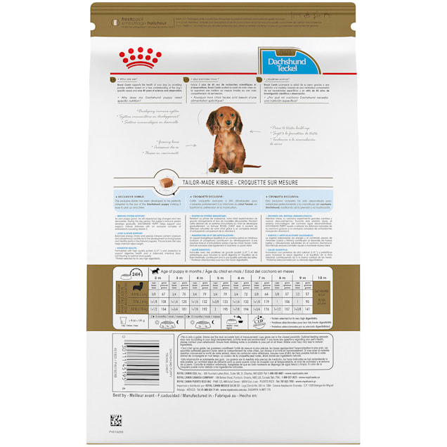 Miniature Dachshund Feeding Chart