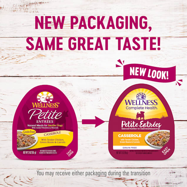 Wellness senior dog store food small breed