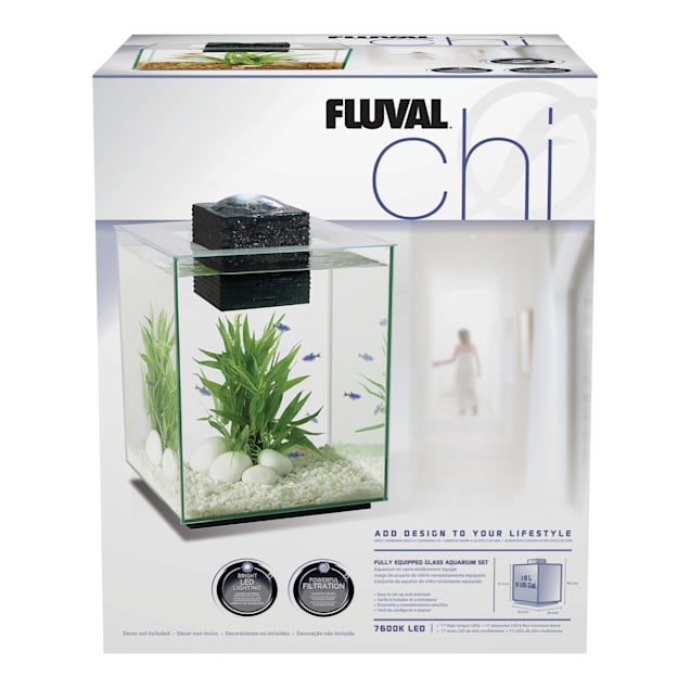 Fluval Chi Aquarium Kit, 5 Gallons