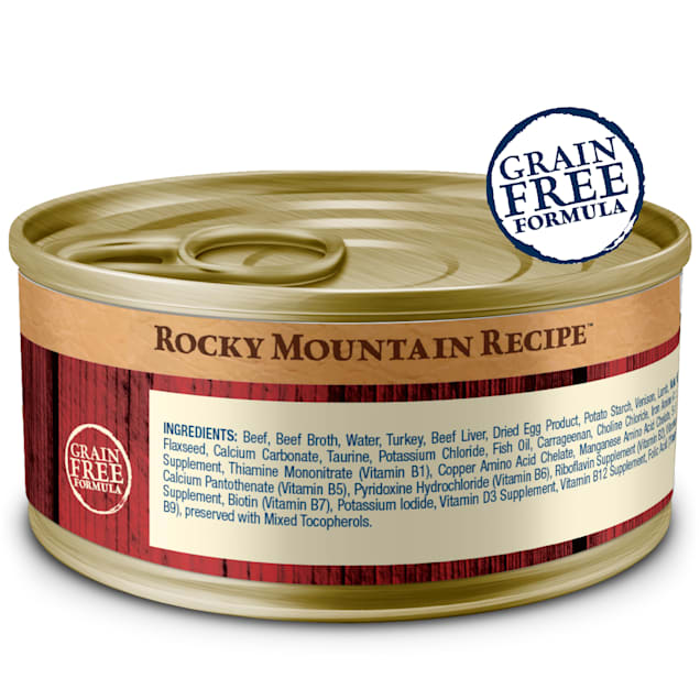 Blue Buffalo Blue Wilderness Rocky Mountain Recipe Adult Red Meat Feast Wet Cat Food 5.5 oz. Case of 24