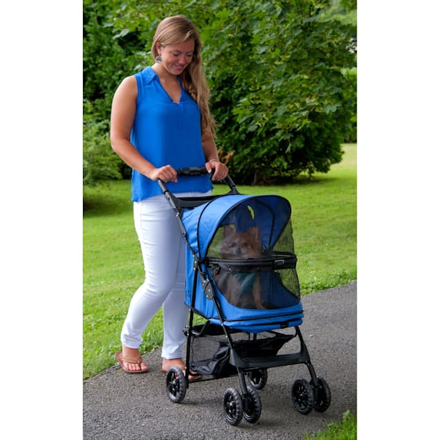 PET GEAR Special Edition No-Zip Dog & Cat Stroller, Sage 