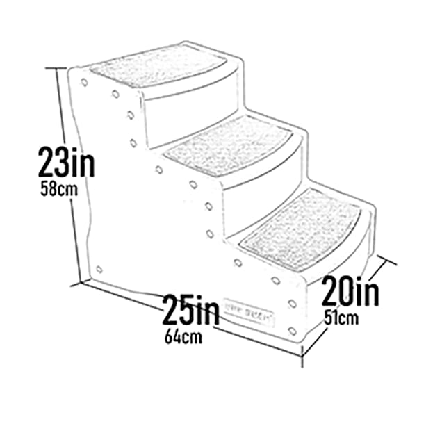 Pet gear easy step iii extra wide top