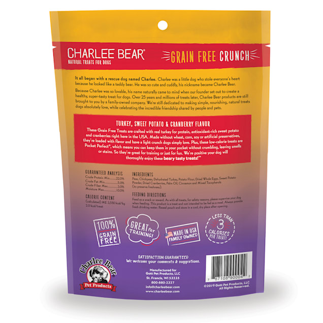 Charlee bear treats top