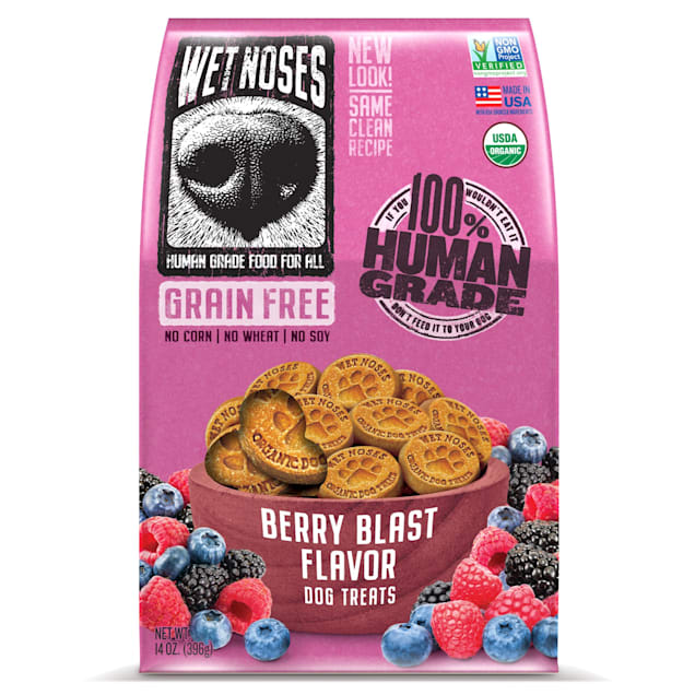 Wet Noses Grain Free Berry Blast Dog Treats 14 oz. Petco