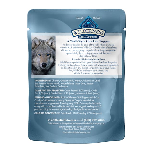 Petco blue buffalo wilderness chicken adult dry dog food hot sale