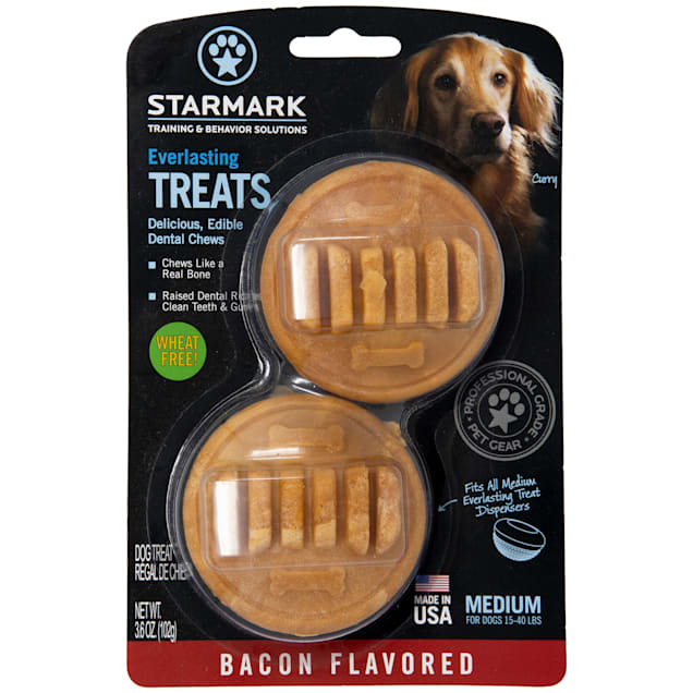Starmark Everlasting Bacon Dog Treats, 3.6 oz. | Petco
