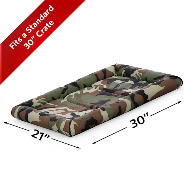 Midwest Quiet Time Maxx Camo Dog Bed, 29.3