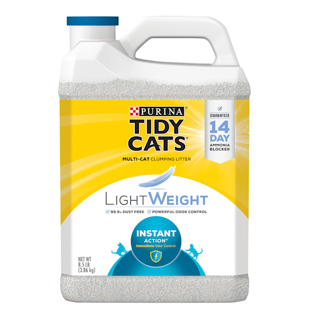 Tidy Cats LightWeight Instant Action Dust Free Clumping Multi Cat Litter, 8.5 lbs. - Carousel image #1