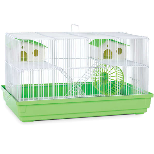 Prevue Pet Products Lime Green & White Deluxe Small Animal Cage, 23" L X 12.75" W X 12.75" H - Carousel image #1
