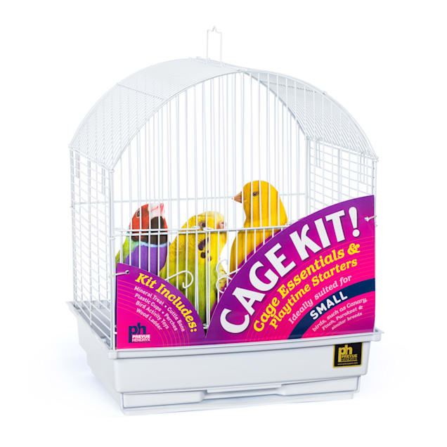 Prevue Pet Products Round Roof Bird Cage Kit, 13 L X 11 W X 16 H