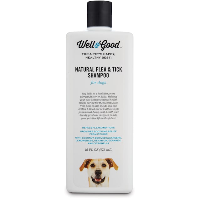 Well & good flea and tick shampoo top