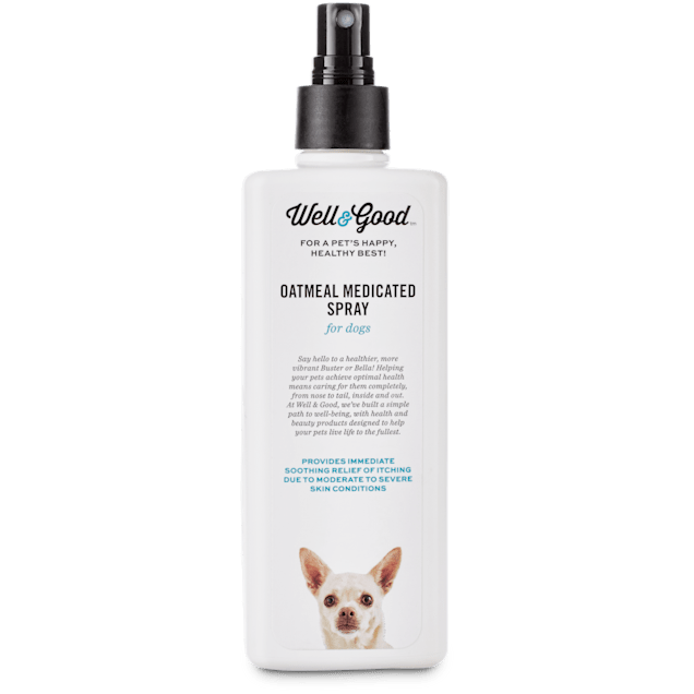 Well Good Oatmeal Medicated Dog Spray 8 Fl Oz Petco