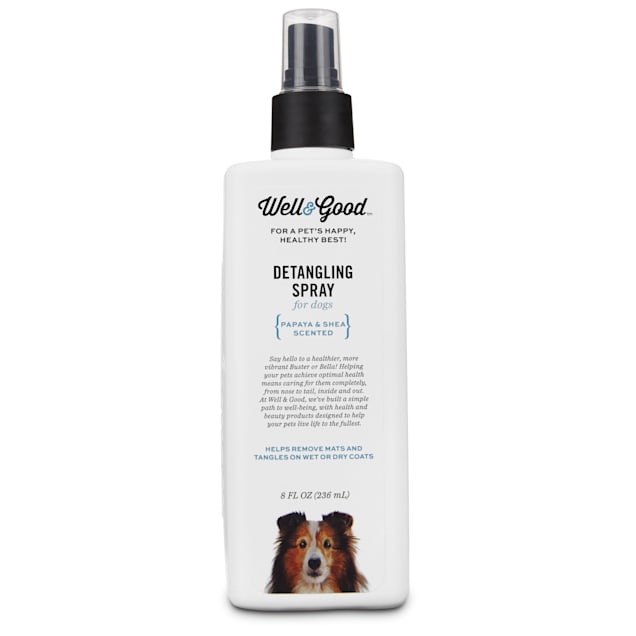 Well & Good Dog Detangling Spray, 8 fl.oz. - Carousel image #1