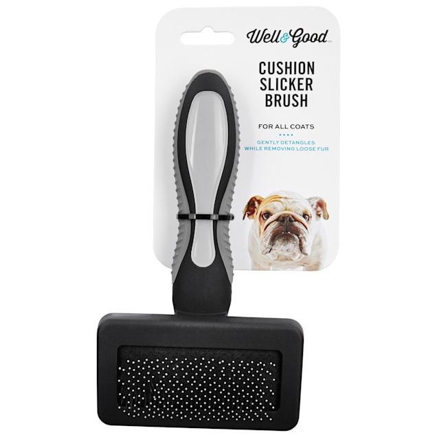 Well & good cushion slicker dog brush clearance