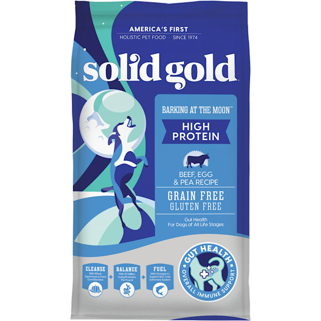 Solid Gold Barking at the Moon Beef Eggs Peas Grain Free Adult