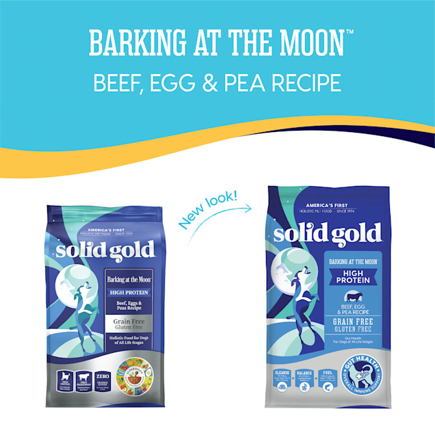 Solid Gold Barking at the Moon Beef Eggs Peas Grain Free Adult