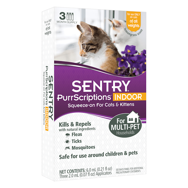 Sentry PurrScriptions Plus Flea Tick Drops For Cats Petco 48 OFF