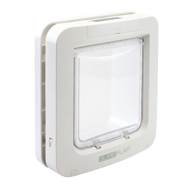 Aangepaste spanning Volwassen SureFlap Microchip Pet Door, White | Petco