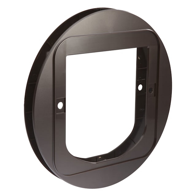 SureFlap Cat Flap Mounting Adapter, Brown, 0.75" L X 12.6" W X 14.6" H - Carousel image #1