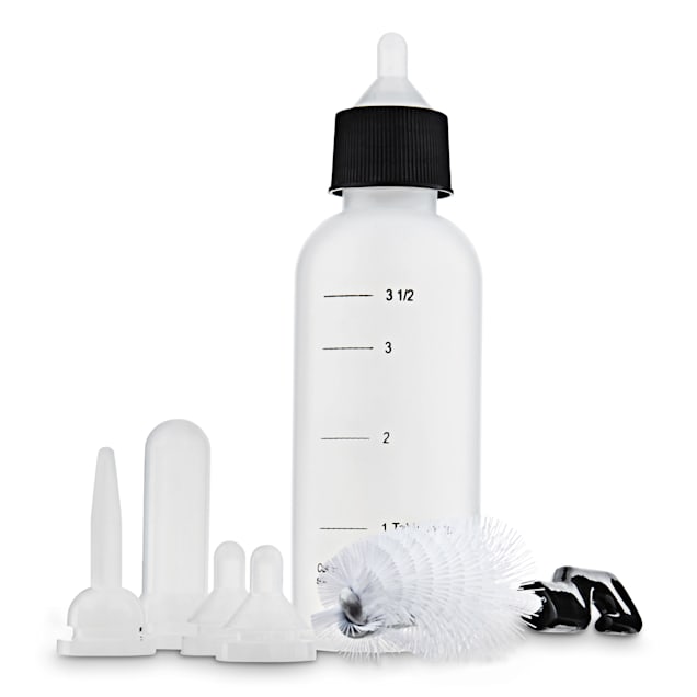 Well & Good Kitten Nursing Bottle Kit, 2.25 oz. - Carousel image #1