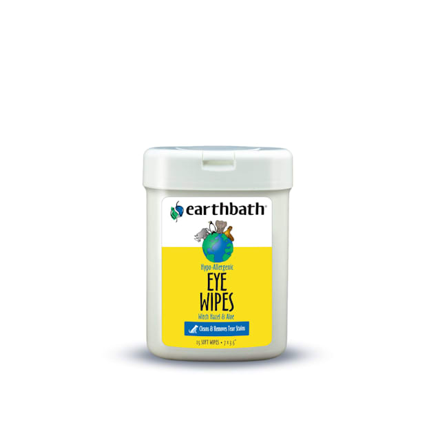 Earthbath Eye Wipes for Pets, Count of 25 - Carousel image #1