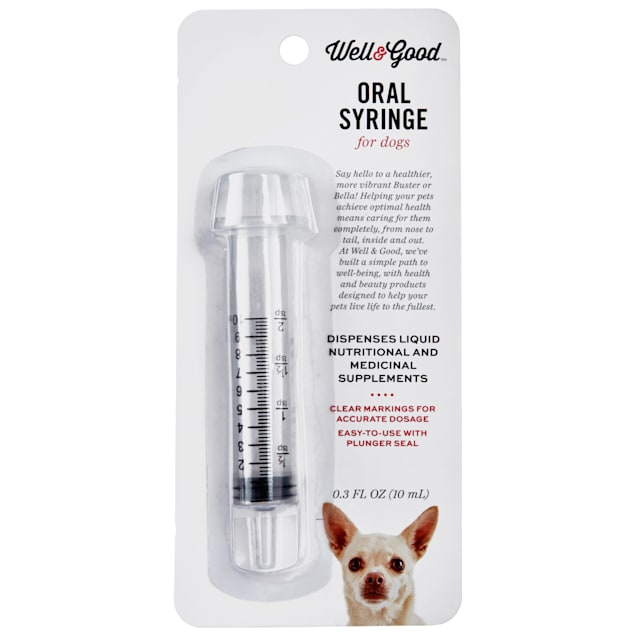 Well & Good Dog Oral Syringe - Carousel image #1