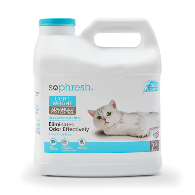 So Phresh Lightweight Advanced Odor Control Cat Litter, 7 lbs. Petco