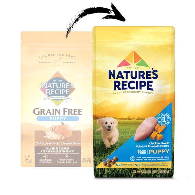 Petco nature's on sale recipe dog food
