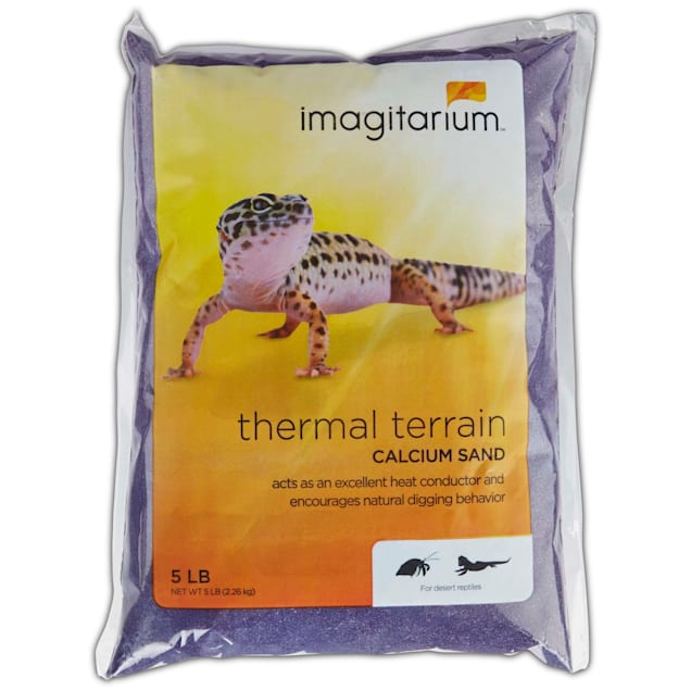 Imagitarium Violet Calcium Reptile Sand, 5lbs Petco