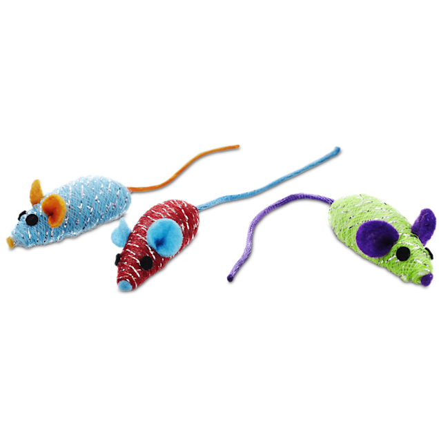 Leaps & Bounds Mesh Mouse Cat Toy in Assorted Styles - Carousel image #1