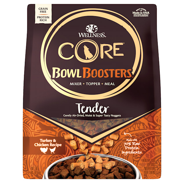 Wellness CORE Bowl Boosters Tender Turkey & Chicken Recipe Dry Dog Food, 2 lbs. - Carousel image #1