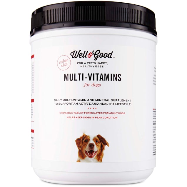 Well and good multivitamins for dogs