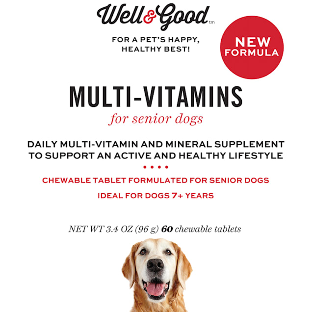 Well & Good Senior Stage Vitamins, 60 tablets