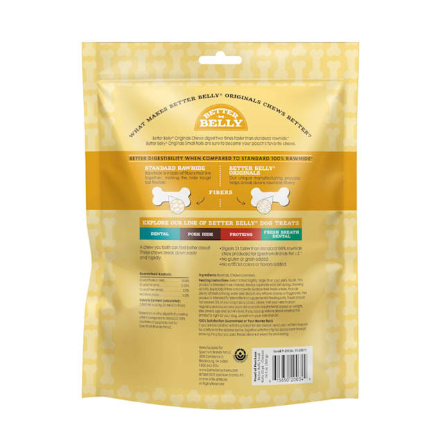 Better Belly Chicken Liver Flavor Digestible Dog Rolls 20ct