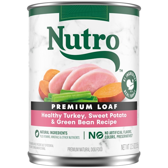 Nutro Premium Loaf Healthy Turkey Sweet Potato Green Bean