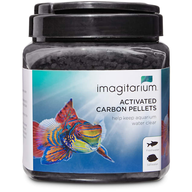 Imagitarium Activated Carbon for Fresh or Salt Water Aquariums, 23 oz ... - 2425563 Center 1