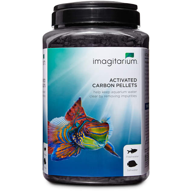 Imagitarium Activated Carbon for Fresh or Salt Water Aquariums, 45 oz ... - 2425862 Center 1