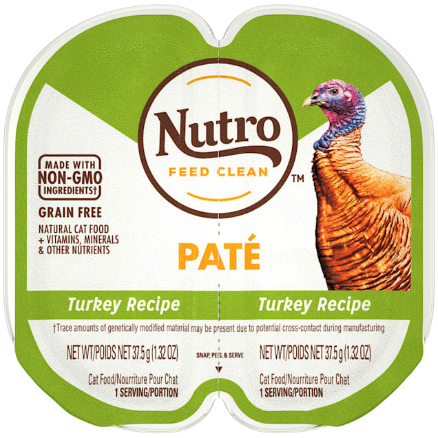 Nutro Perfect Portions Real Turkey Pate Wet Cat Food, 2.64 oz., Case of 24 - Carousel image #1