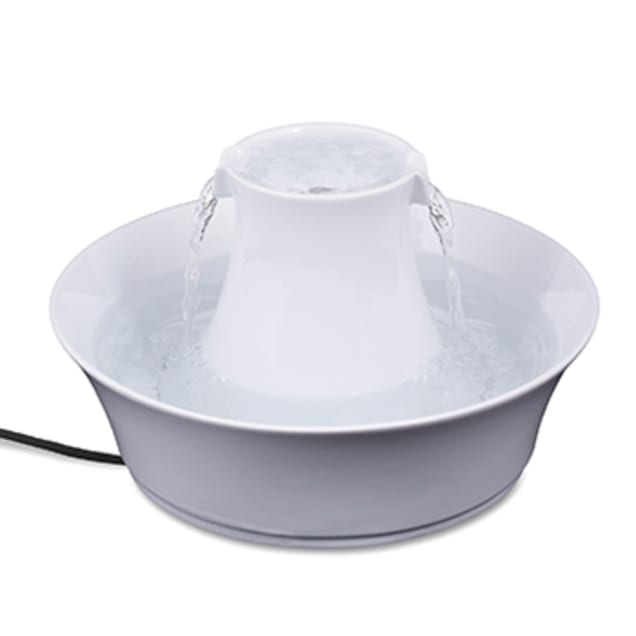 PetSafe Drinkwell White Avalon Fountain, 70 oz. - Carousel image #1