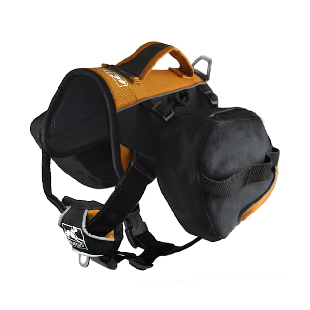 Kurgo Baxter Black & Orange, Dog Backpack