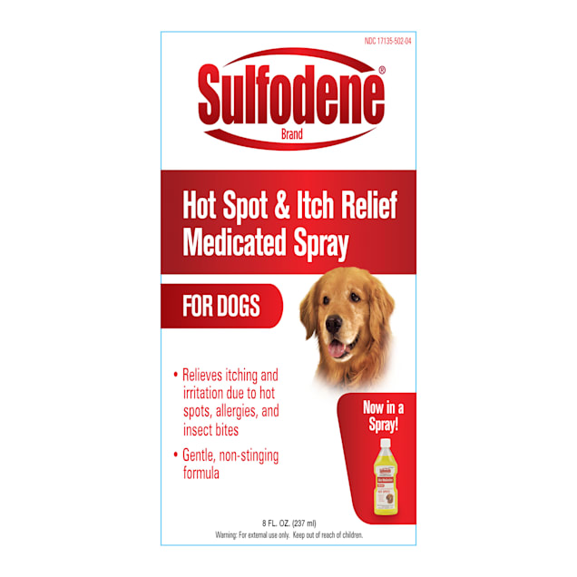 Sulfodene Dog Hot Spot Itch Relief Spray 8 oz
