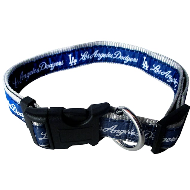 los angeles dodgers dog collar