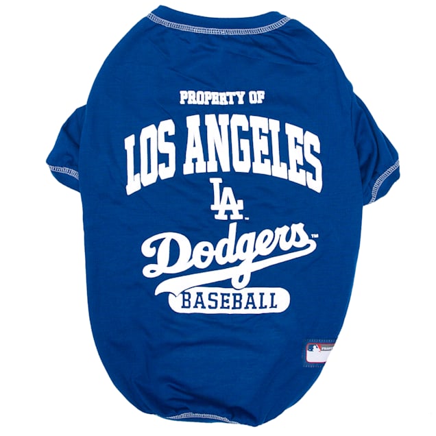 Pets First MLB National League West T-Shirt for Dogs, X-Small, Los Angeles  Dodgers